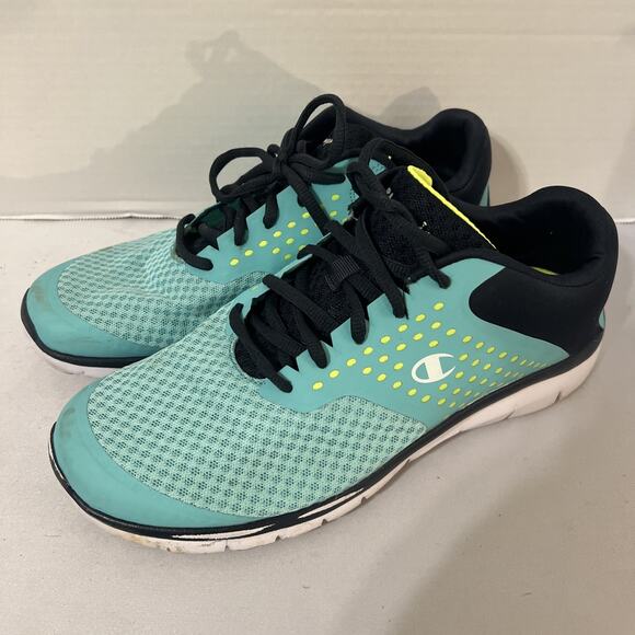 Champion Shoes - Champion Memory Foam Sneakers Comfort Lightweight Shoe Teal Women Size 10 M